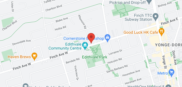 map of #15 -118 FINCH AVE W